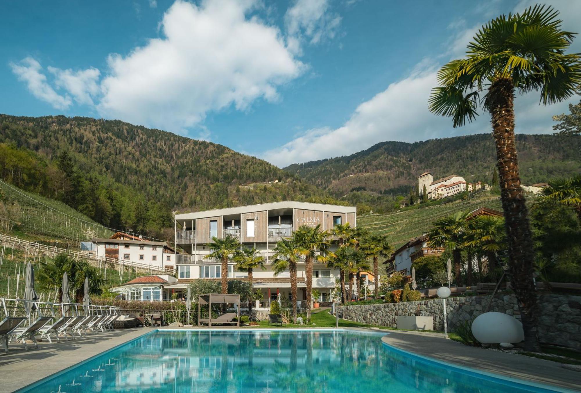 Apparthotel Calma Cermes Buitenkant foto