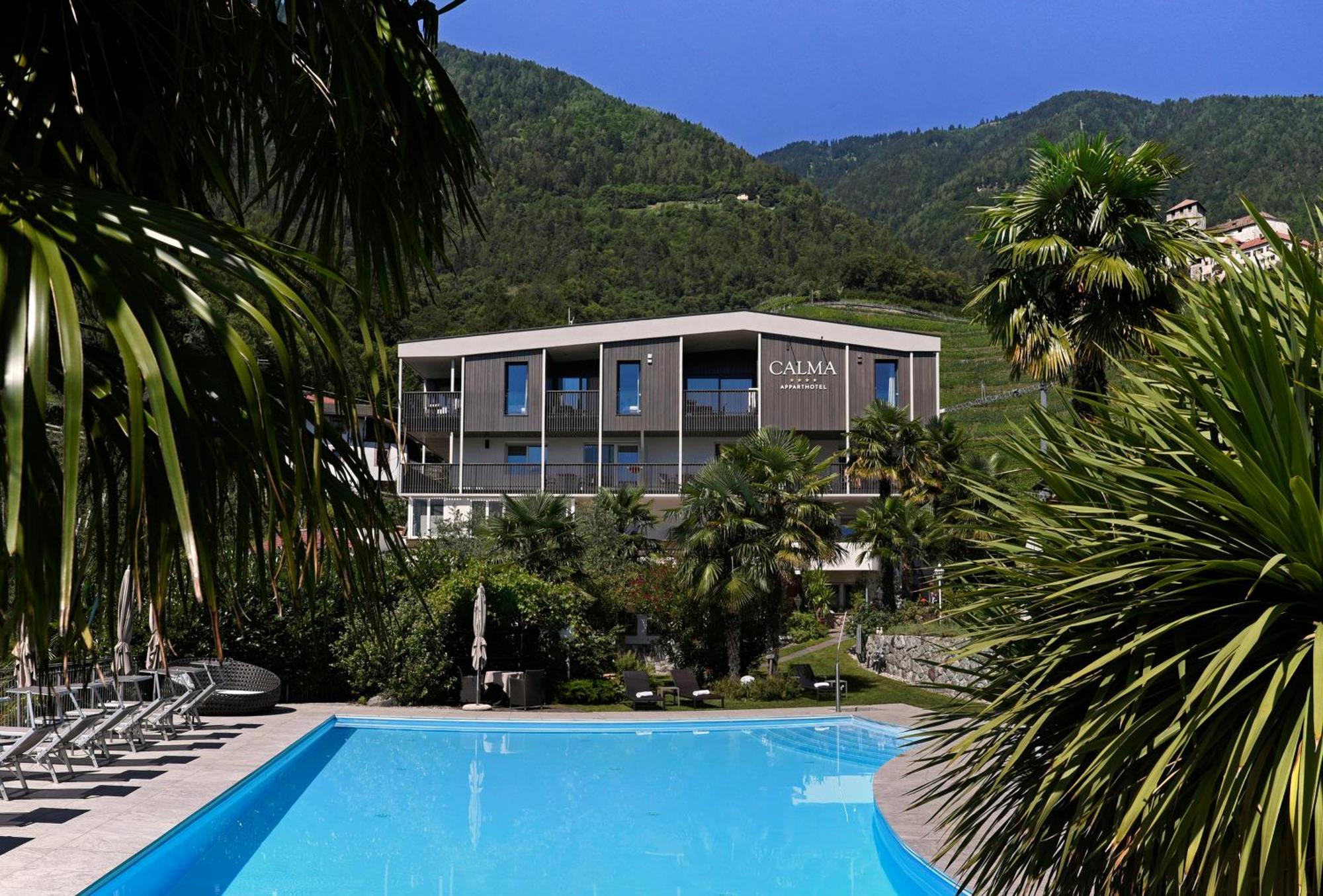 Apparthotel Calma Cermes Buitenkant foto