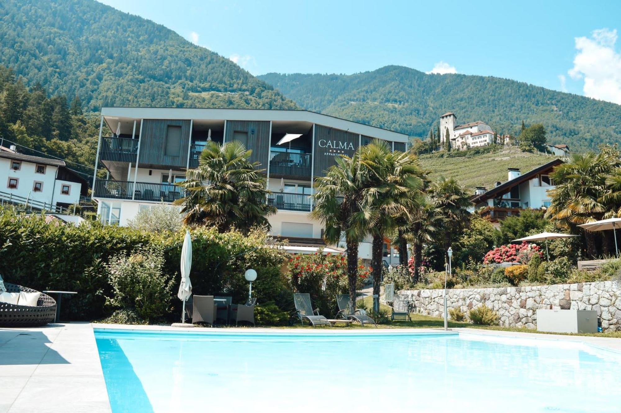 Apparthotel Calma Cermes Buitenkant foto