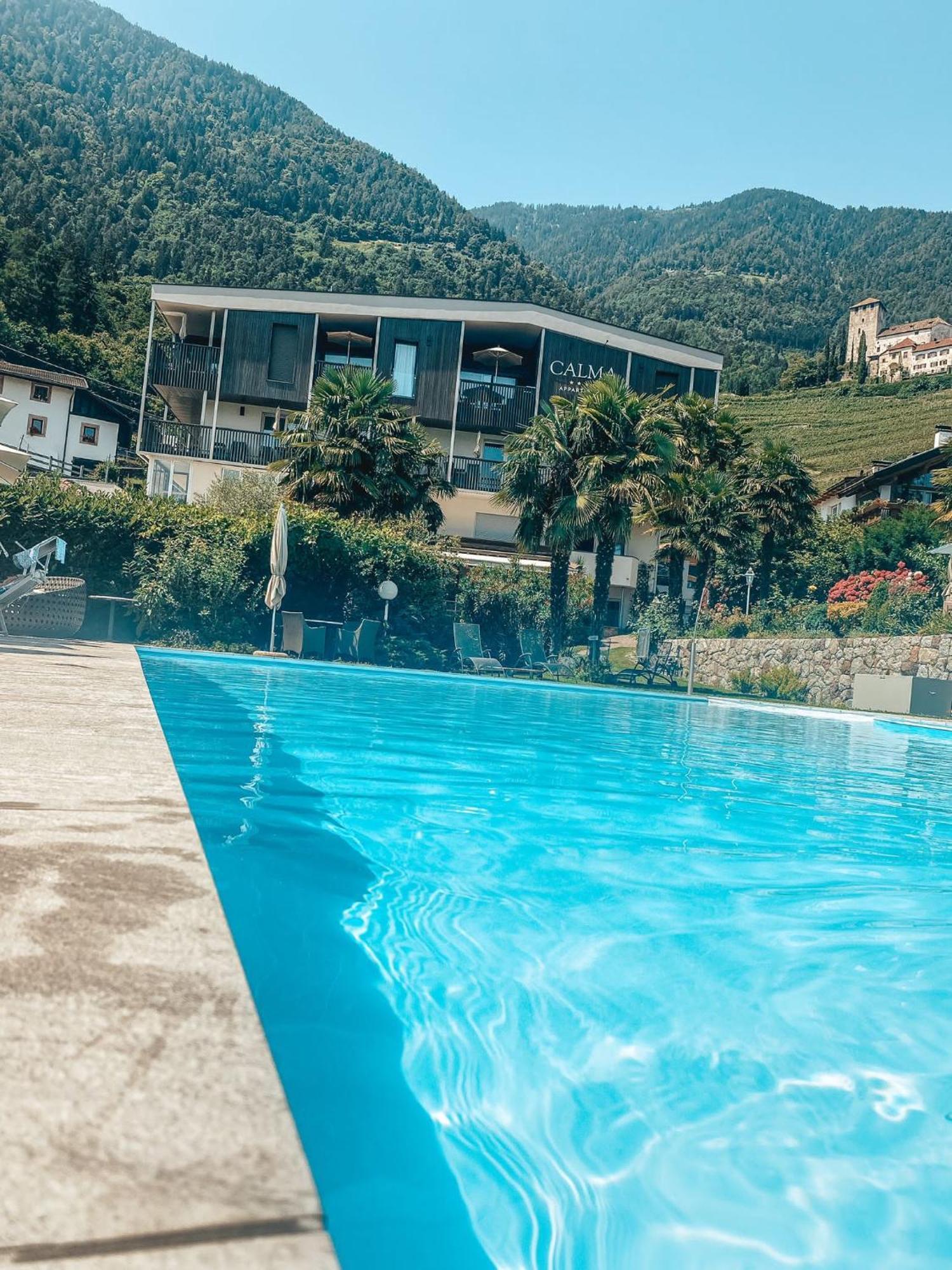 Apparthotel Calma Cermes Buitenkant foto